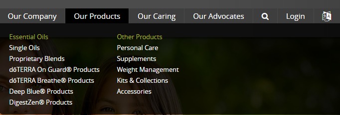 doTERRA.com Our Products
