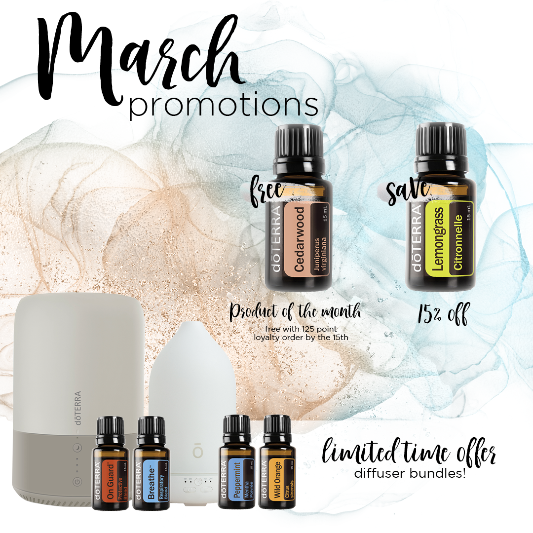 March Sparkle Posts2USA March 2021 doTERRA Specials