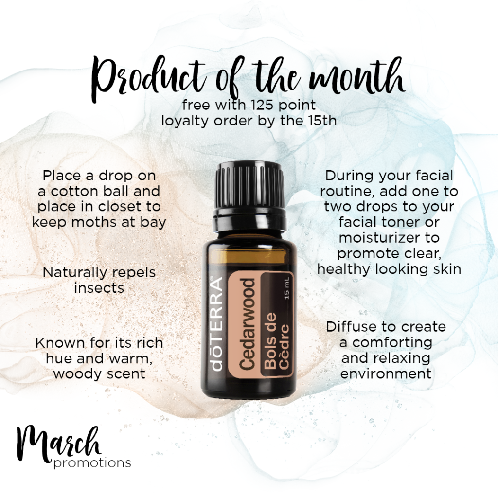 doTERRA March Product of hte Month