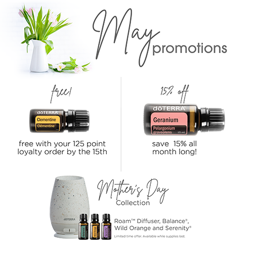 May doTERRA specials